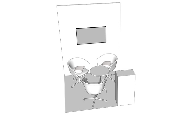 4m² Exhibitor Pod