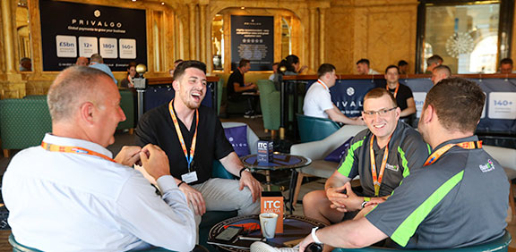 View the networking lounge gallery