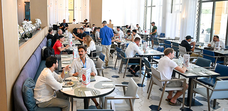 View the networking lunch gallery