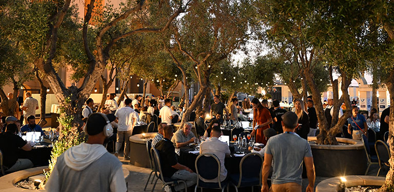 View the welcome dinner gallery