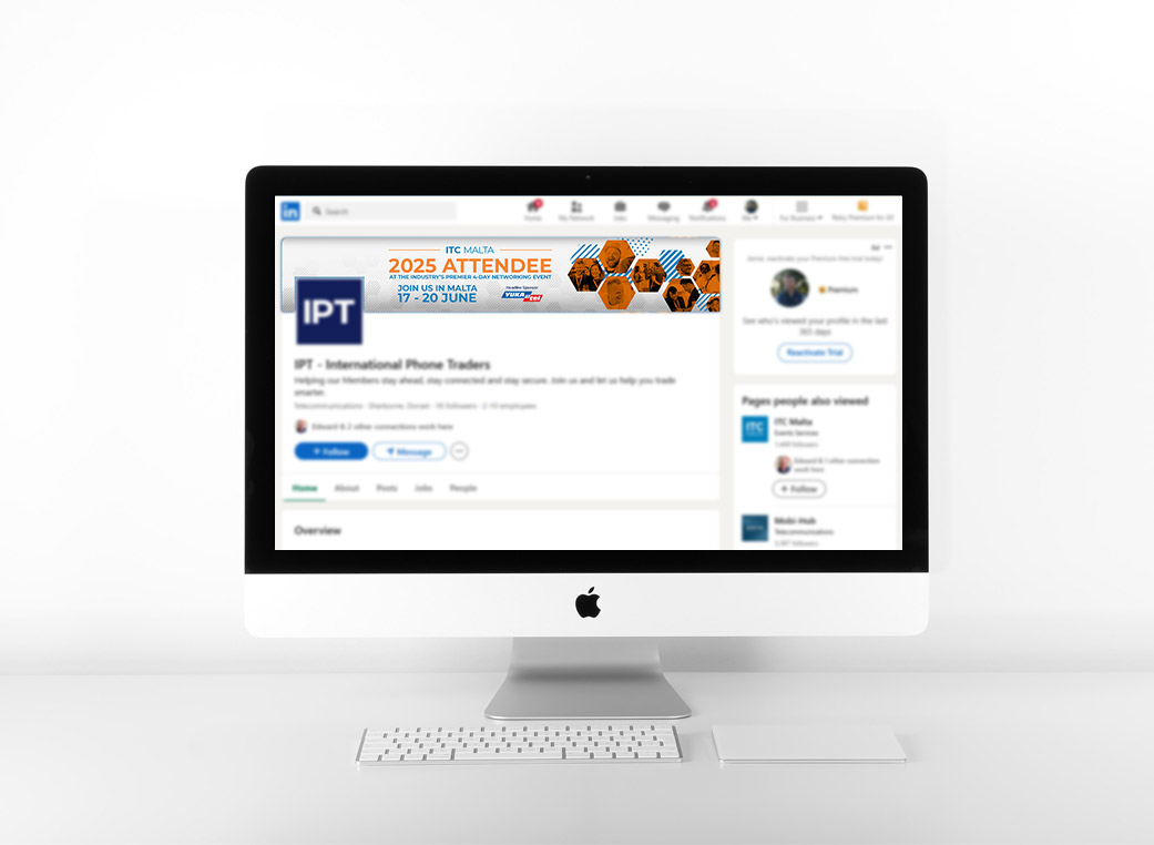 LinkedIn Header (Business) Mock-Up