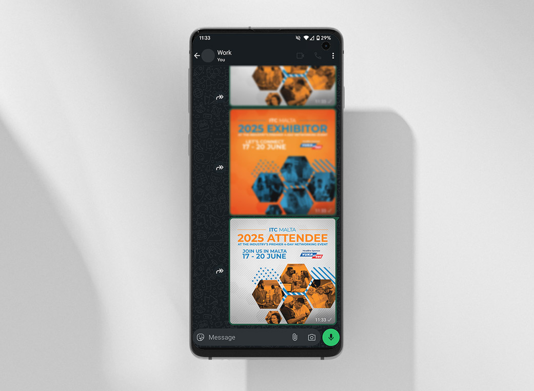 Instagram Message / WhatsApp Message Mock-Up