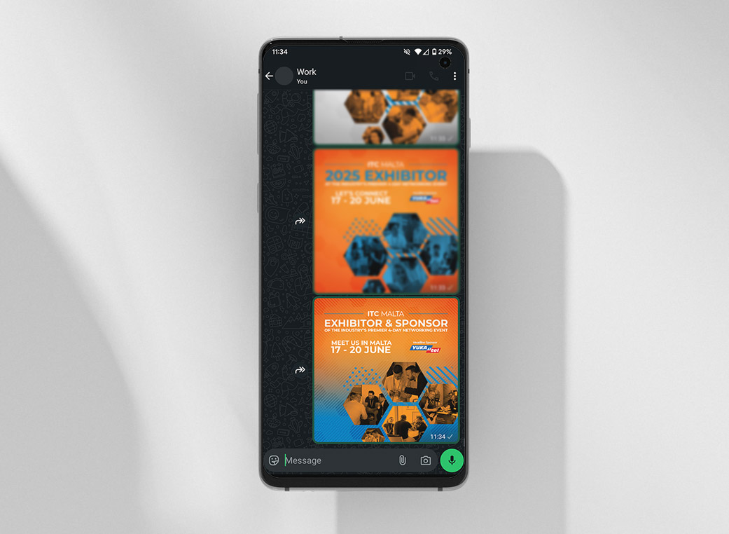 Instagram Message / WhatsApp Message Mock-Up