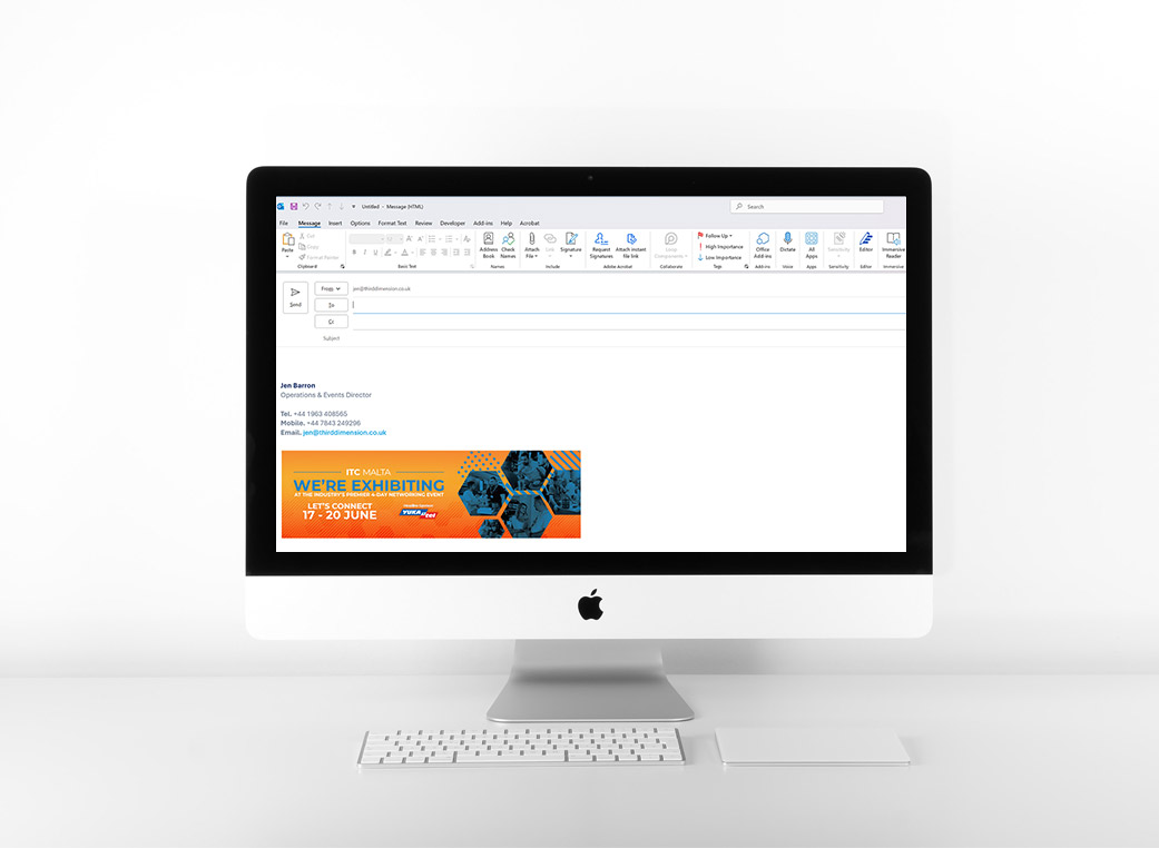 Email Signature Mock-Up