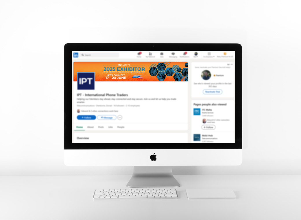 LinkedIn Header (Business) Mock-Up