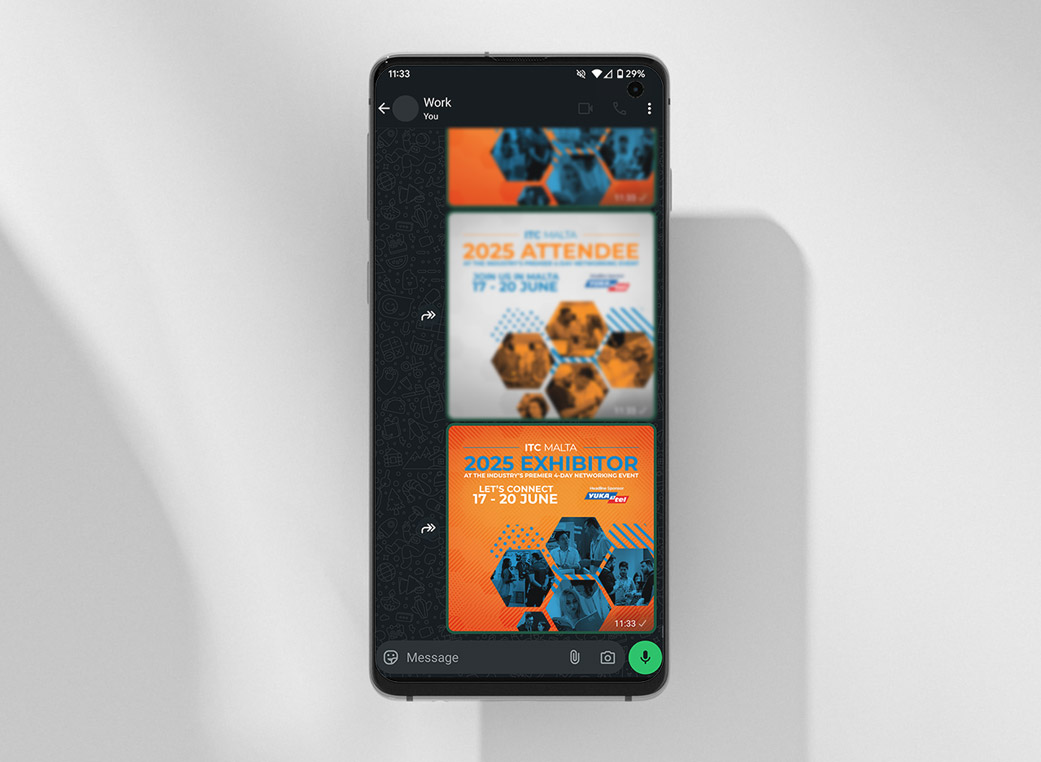 Instagram Message / WhatsApp Message Mock-Up