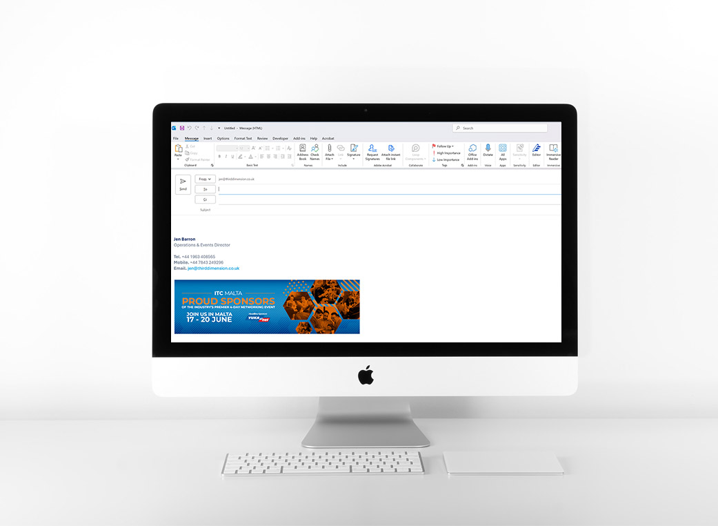 Email Signature Mock-Up