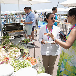 Lunch at Portomaso Foyer