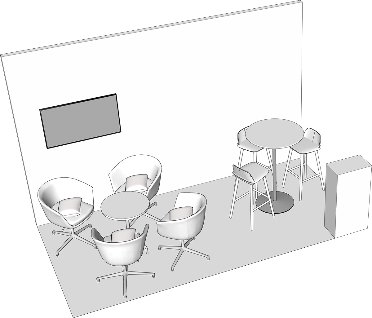 8m² Exhibition Stand